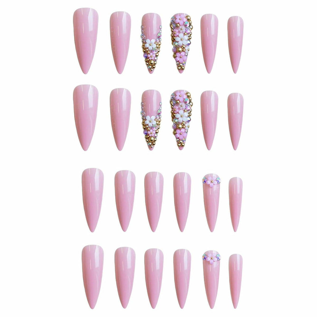 124 Flower Power Stilettos