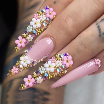 124 Flower Power Stilettos
